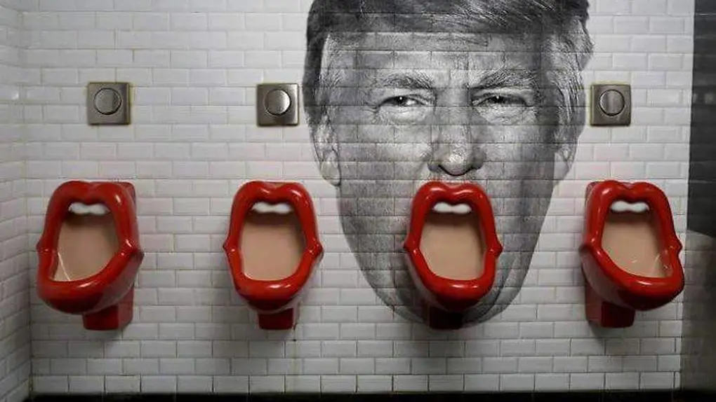 Trump toilet