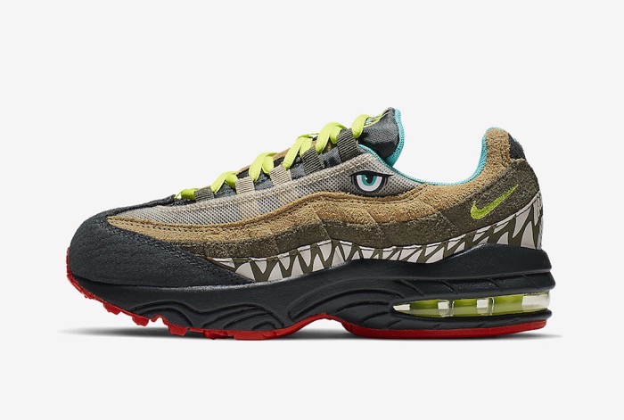戦闘機のシャークマウスみたいなAirMax95 実は・・・