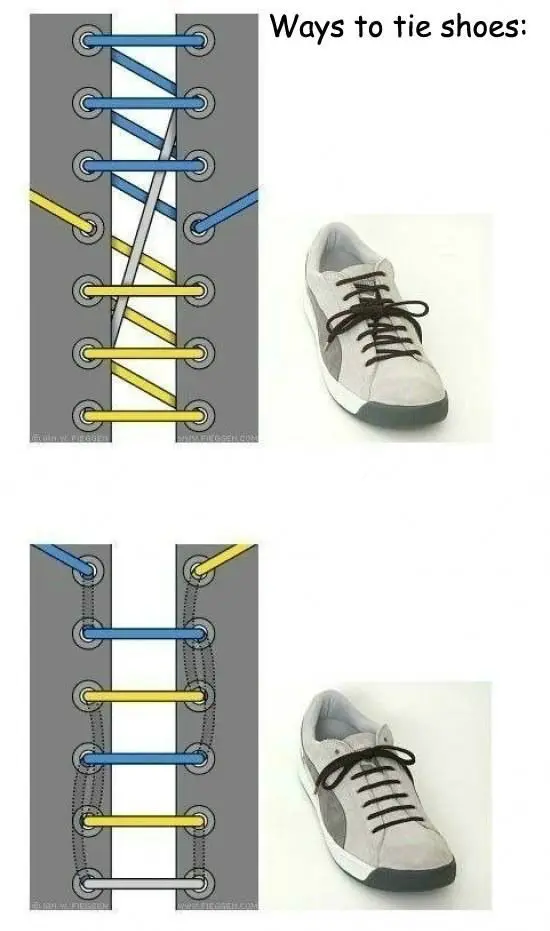 Tie Shoes 01